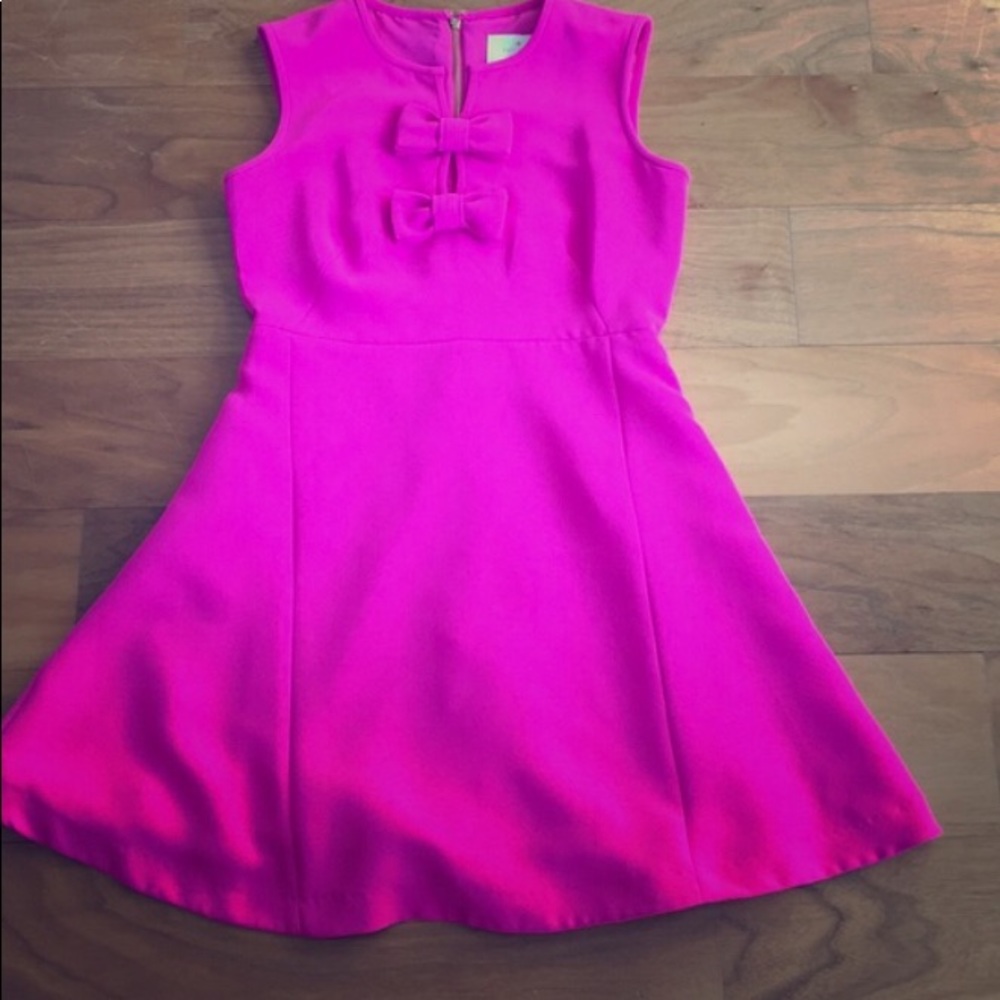 Kate spade pink dress with bows